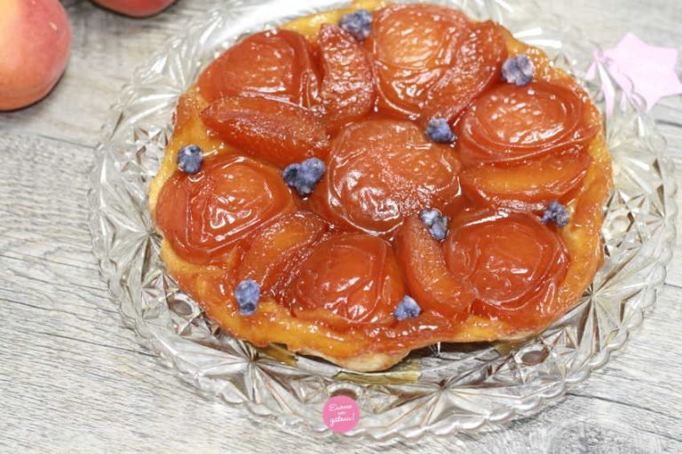 Tarte tatin abricots Tarte renversée aux abricots caramélisés