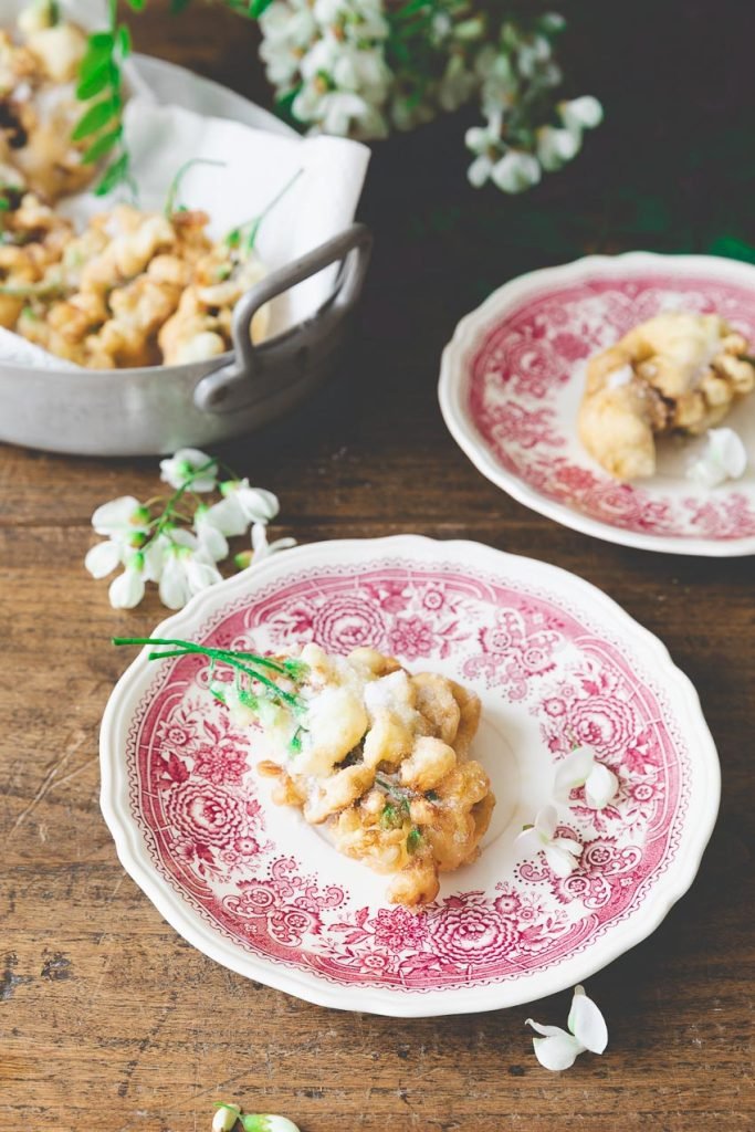 Beignets De Fleurs D Acacia Ou Robinier