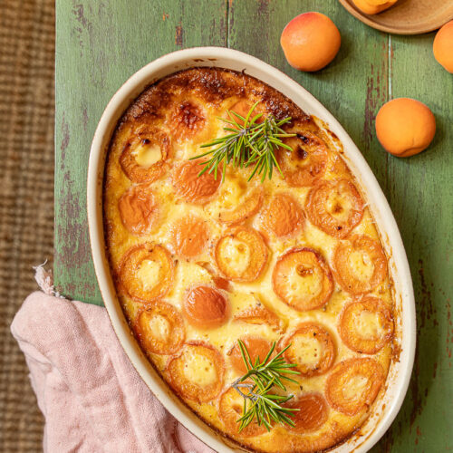 parfait clafoutis abricots romain
