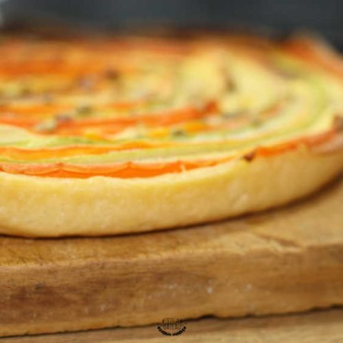 tarte spirale de légumes