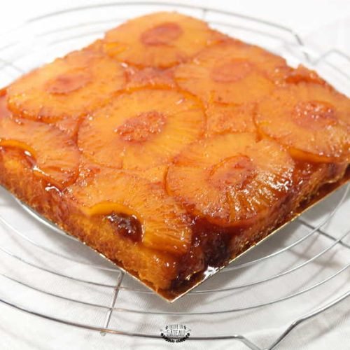 gâteau renversé à l'ananas