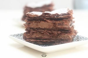 ma recette du millefeuille tout chocolat