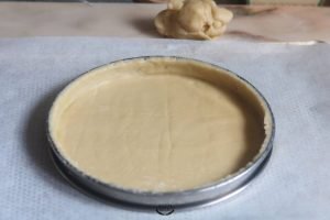 fond de tarte pour tarte amandine abricots