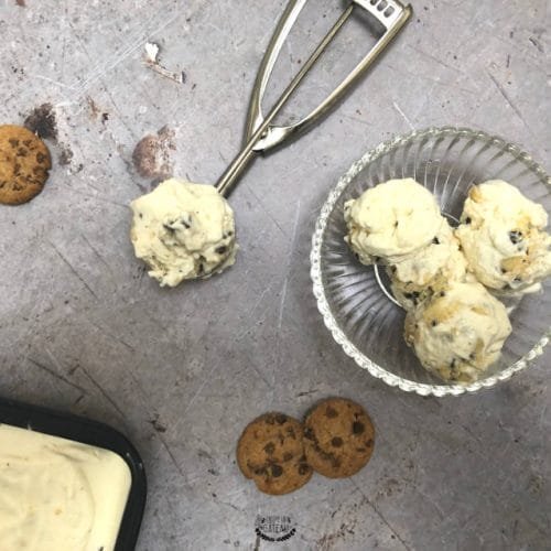 recette facile de glace cookie dough