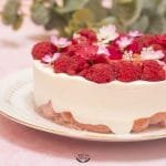 entremets mousse de fromage blanc et fruits rouges