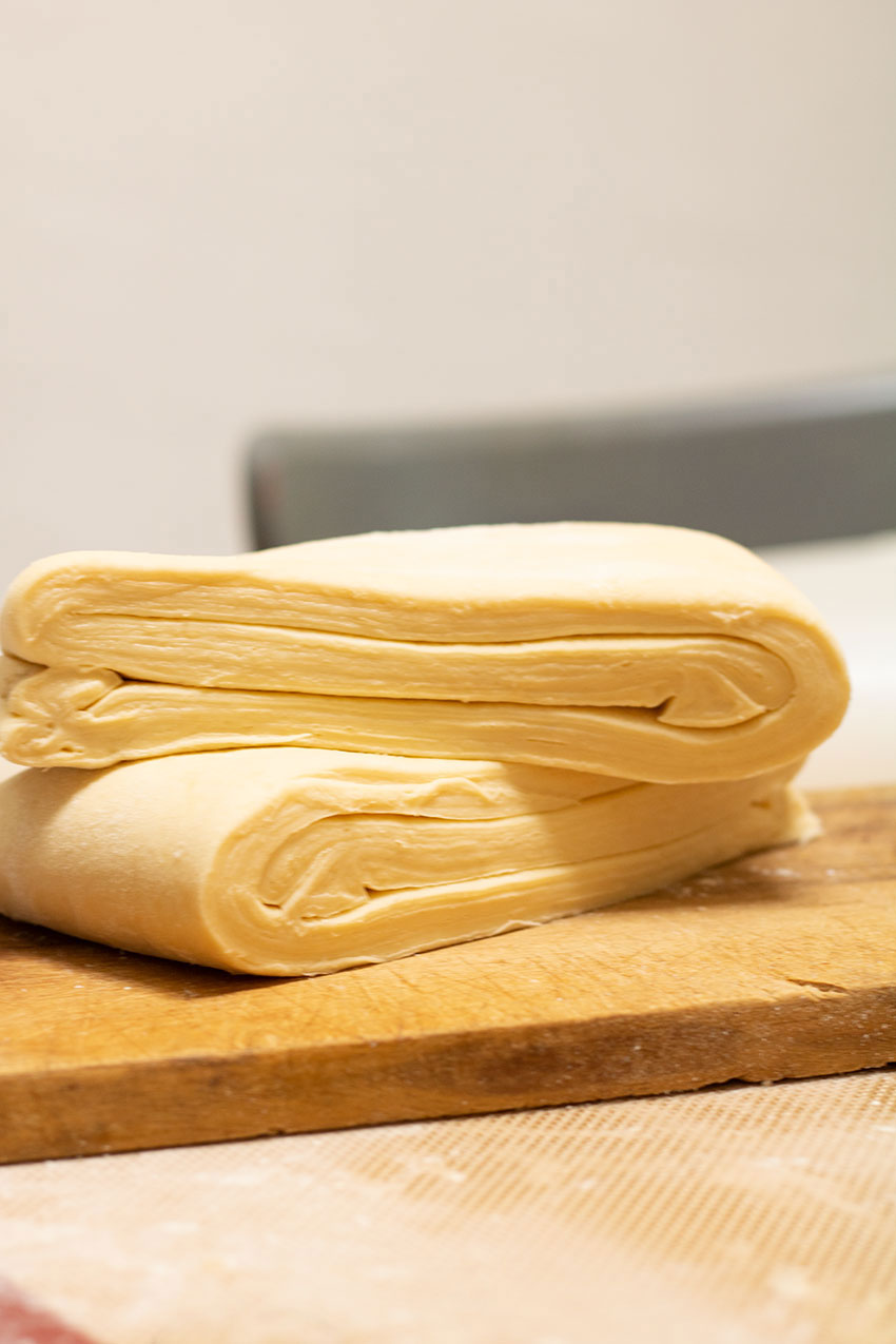 la recette ultra facile de la pâte feuilletée rapide de Christophe Felder