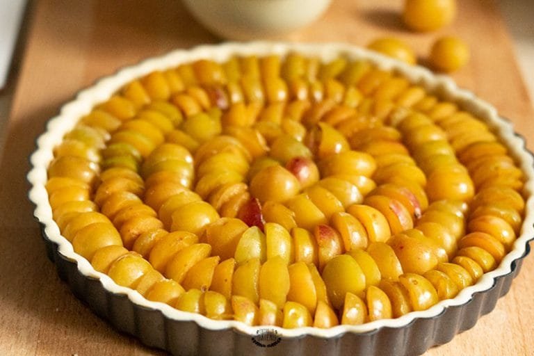 Tarte Aux Mirabelles - Pâte Feuilletée