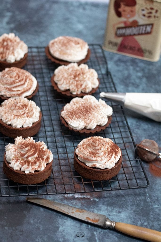 tartelettes chocolat liégeois faciles