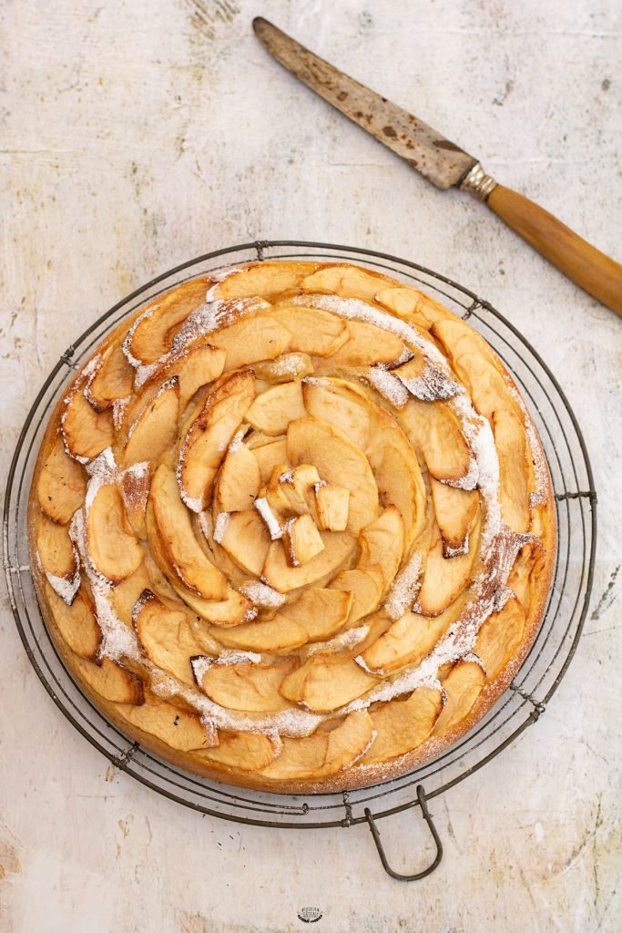 gâteau mascarpone pommes