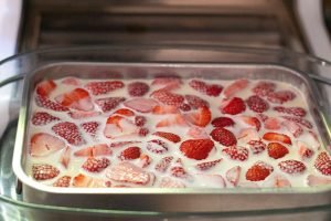 clafoutis fraises omnicuiseur