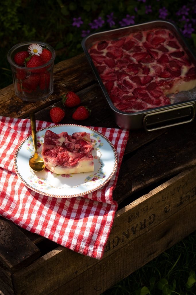 recette de clafoutis aux fraises