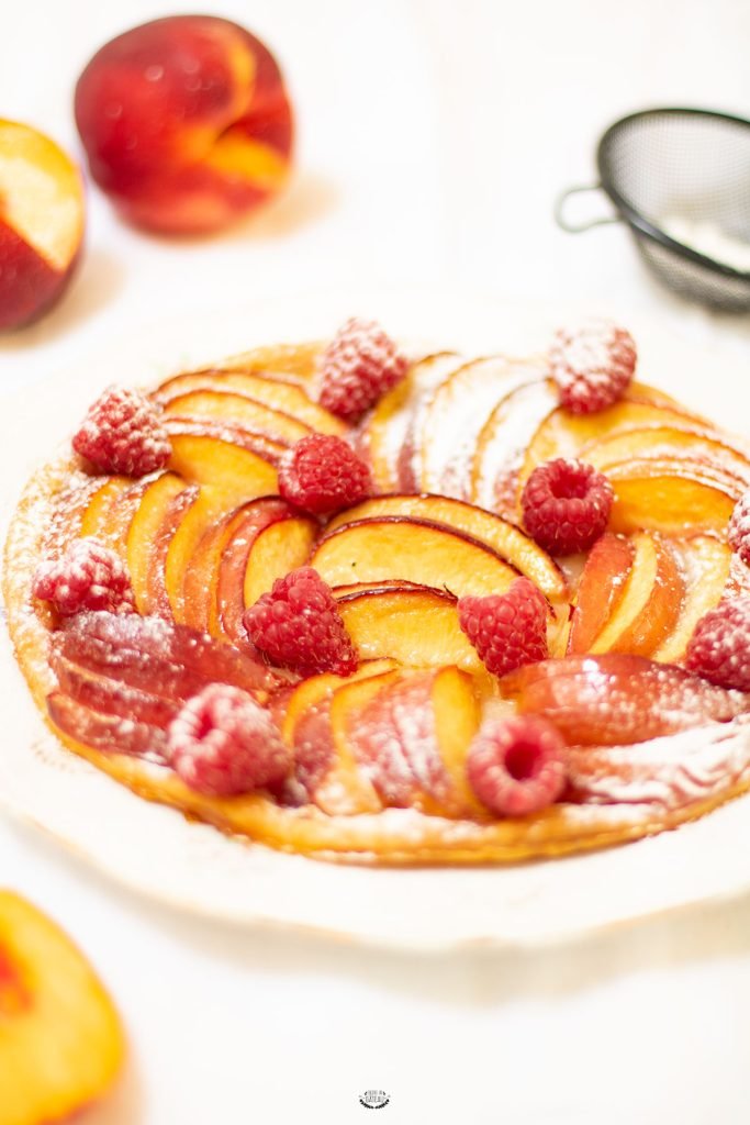 tarte aux nectarines