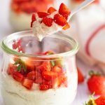verrines fraises mascarpone