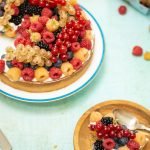 tarte aux fruits crème de noisettes