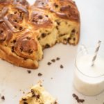chinois crème pâtissière pépites chocolat