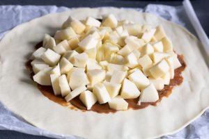 tarte rustique pommes caramel beurre salé