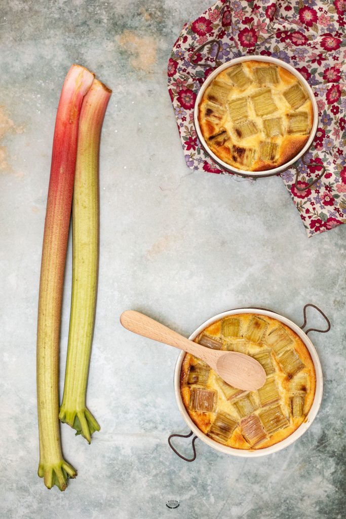 recette clafoutis rhubarbe