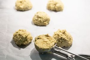 amaretti pistache avant cuisson