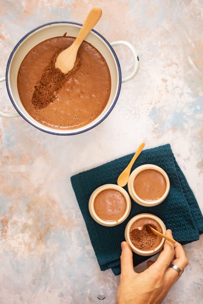 mousse au chocolat lait de coco yann couvreur