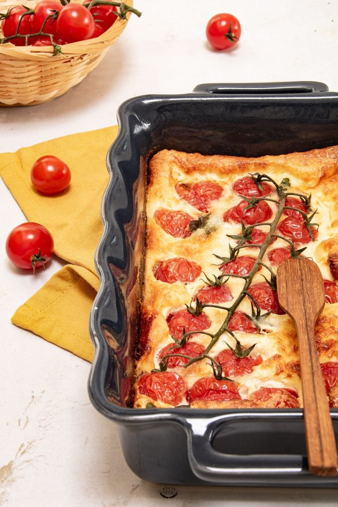 recette clafoutis tomate cerise