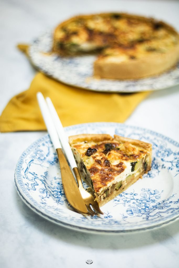 tarte courgette féta