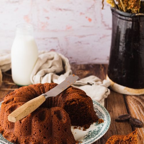 bundt cake chocolat et mascarpone