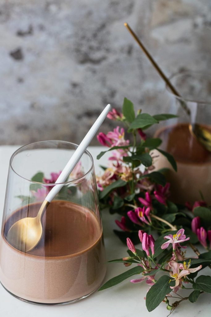 recette facile de panna cotta au chocolat