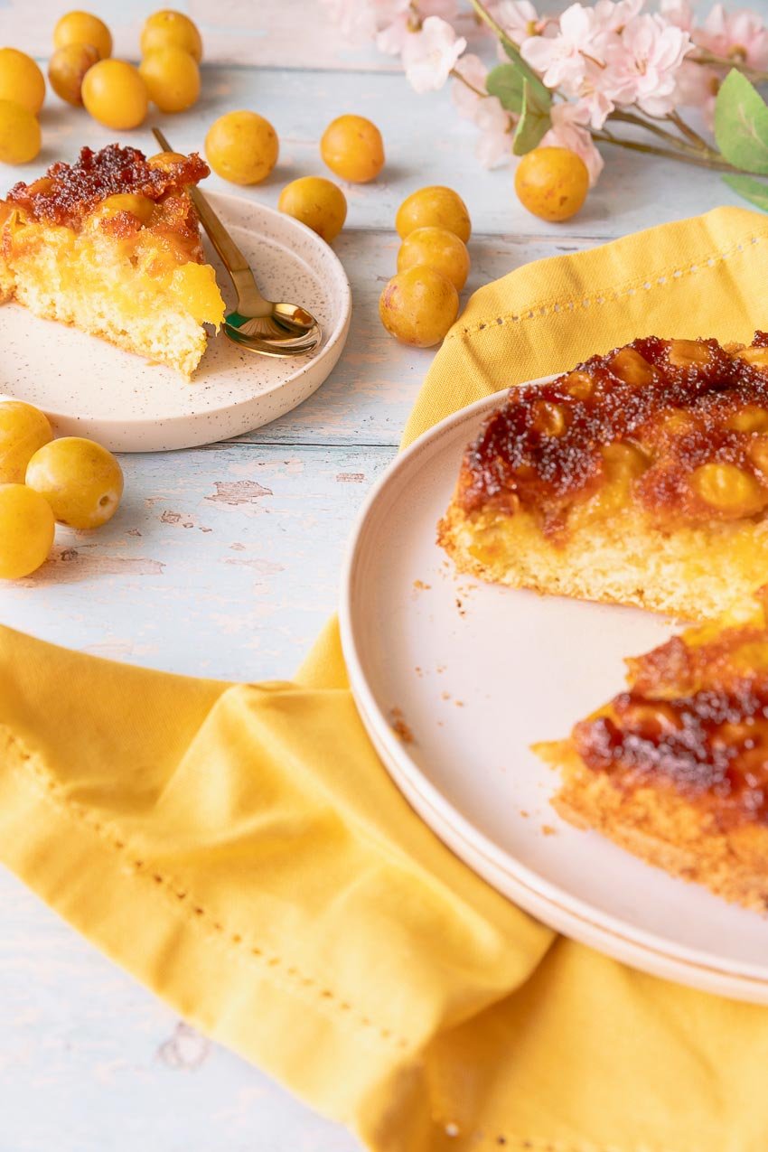 Gateau Renverse Aux Mirabelles Et Caramel Facon Tatin