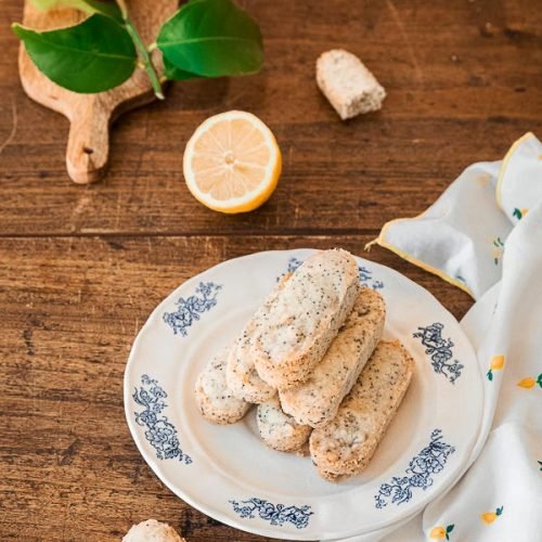 shortbreads citron pavot