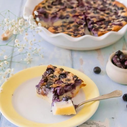 clafoutis myrtilles recette