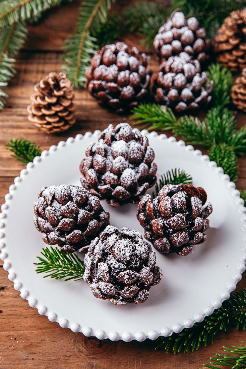 recette brownie pomme de pin