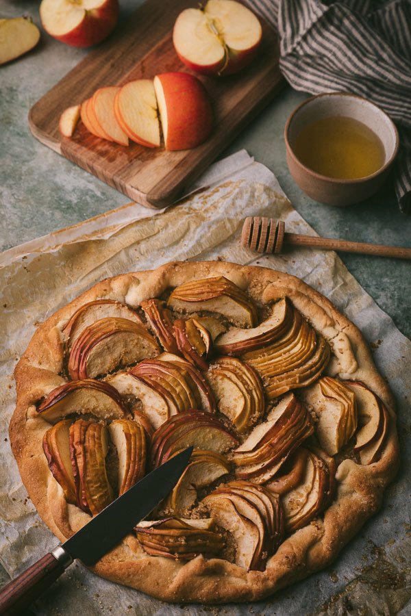 tarte rustique pommes