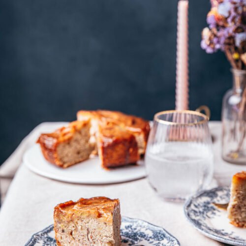 recette gâteau tatin banane lignac