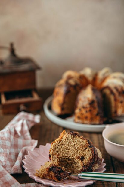 bundt cake au café