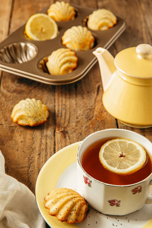 madeleines citron pavot