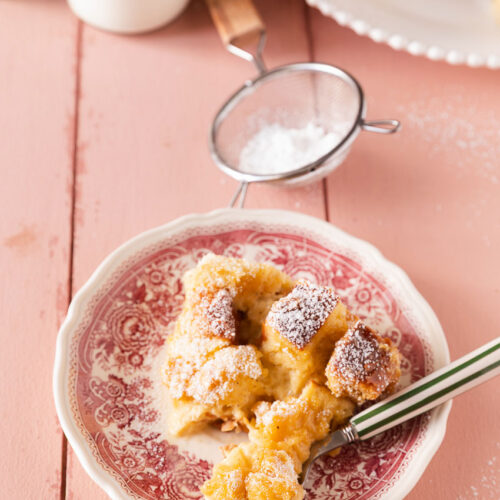gâteau brioche perdue cuisson au four