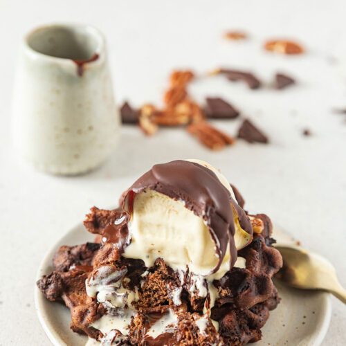 gaufres brownies recette