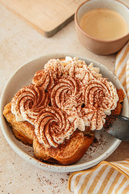 brioche perdue tiramisu