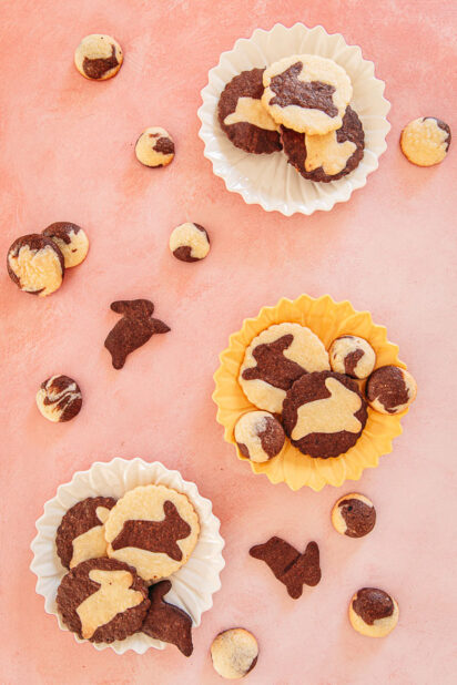 biscuits vanille cacao