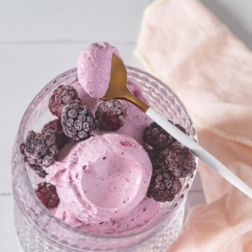 glace mures cremeuse