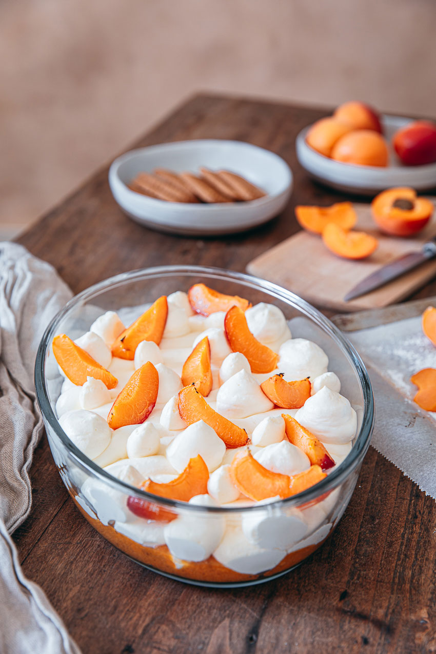 tiramisu abricots