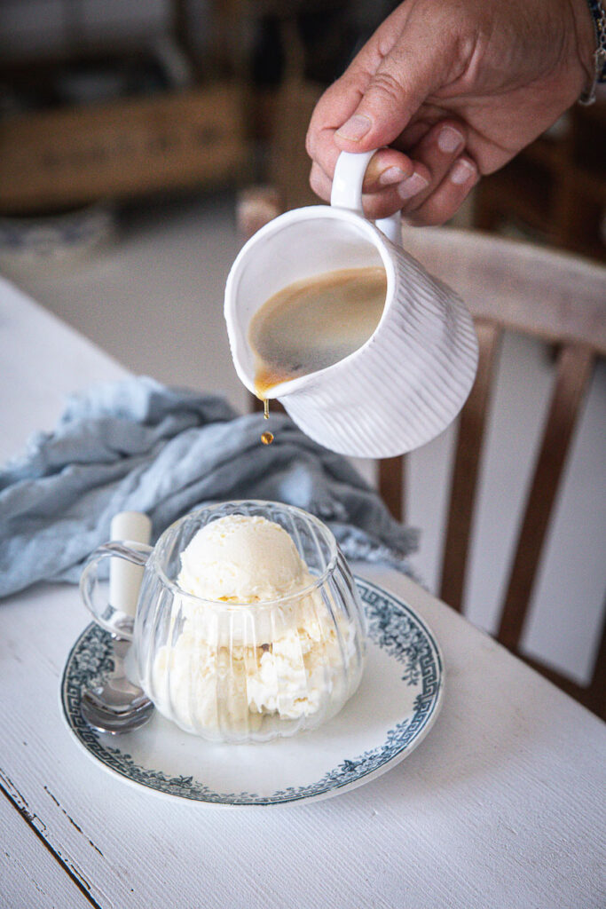 affogato glace vanille