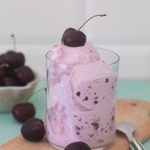 yaourt glace cerise