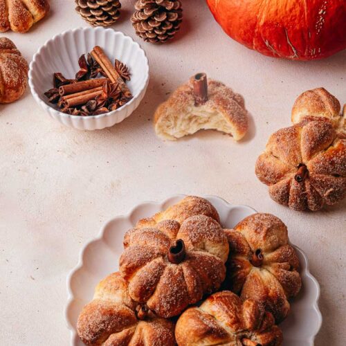 brioches citrouilles halloween