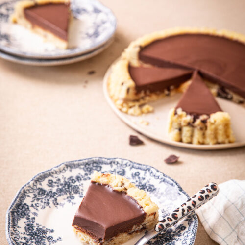 tarte cookie chocolat